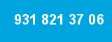 931 821 37 06 931 821 37 06